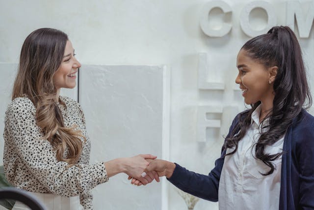 Two people shaking hands (12)